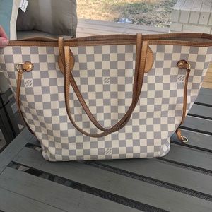 Louis Vuitton Neverfull MM Azur